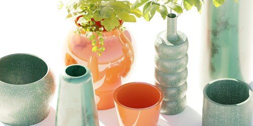 Elevate Your Green Space with Glazed Ceramic Pots
